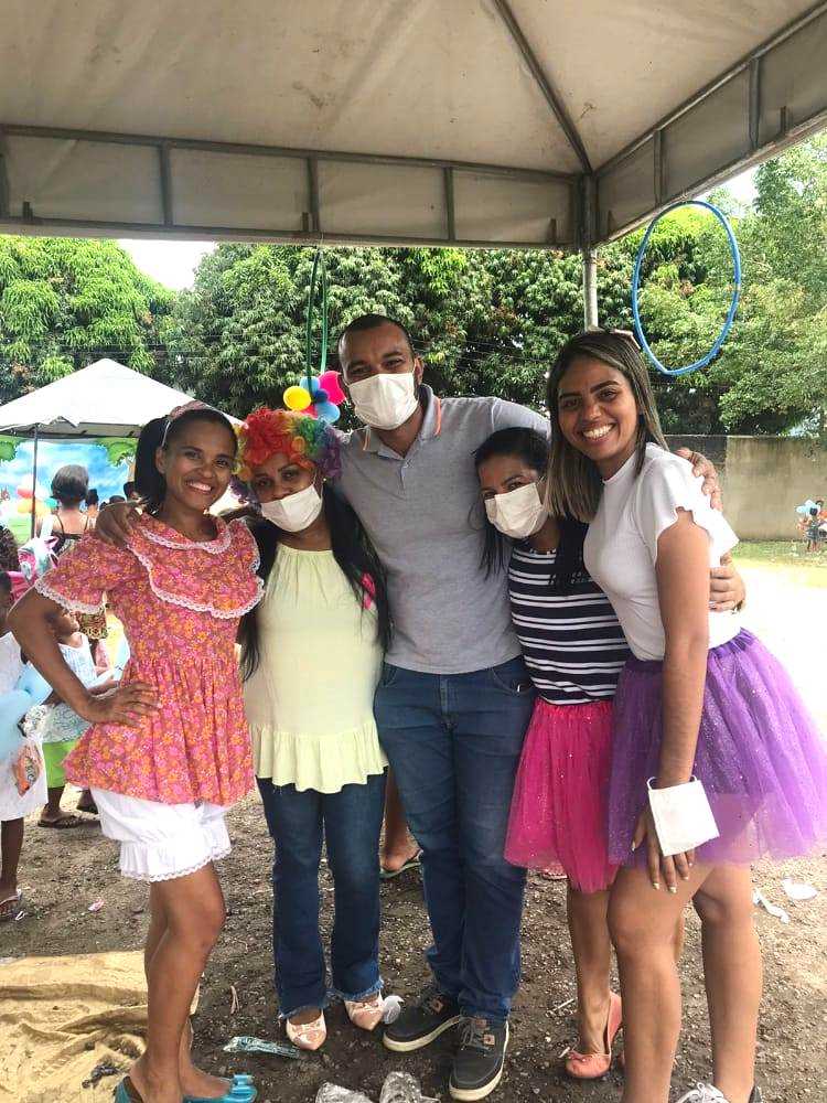 Camacã: PSF Dr. Jaquisson de Deus I leva diversão paras crianças do Bairro Novo de São João do Panelinha